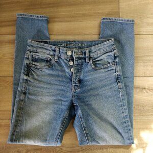 American Eagle Tomgirl stretch jeans Size 0 Long